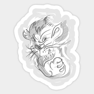 Lion cub Sticker